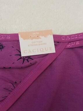 Cacique 14/16 Cotton String Bikini